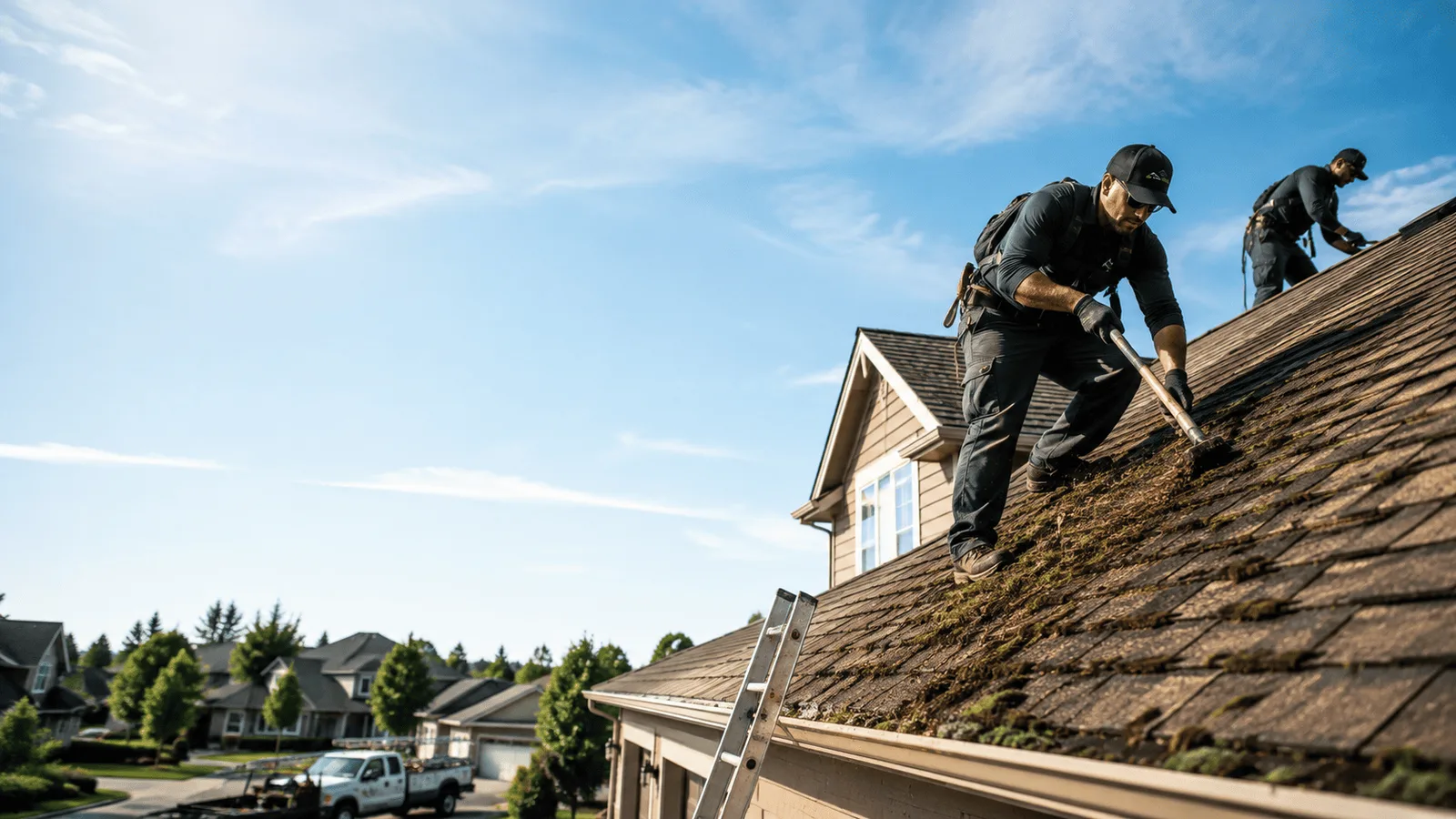 Roof Moss Removal in Fitzgerald, GA near me